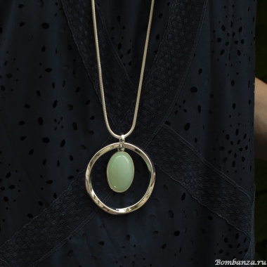 Колье Fiore Luna, BLUE SKY AGATE